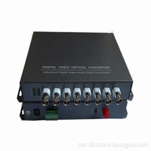 CCTV Fiber Digital Video Converter, 1 to 128 Channels of Video, Audio, Data and Switch